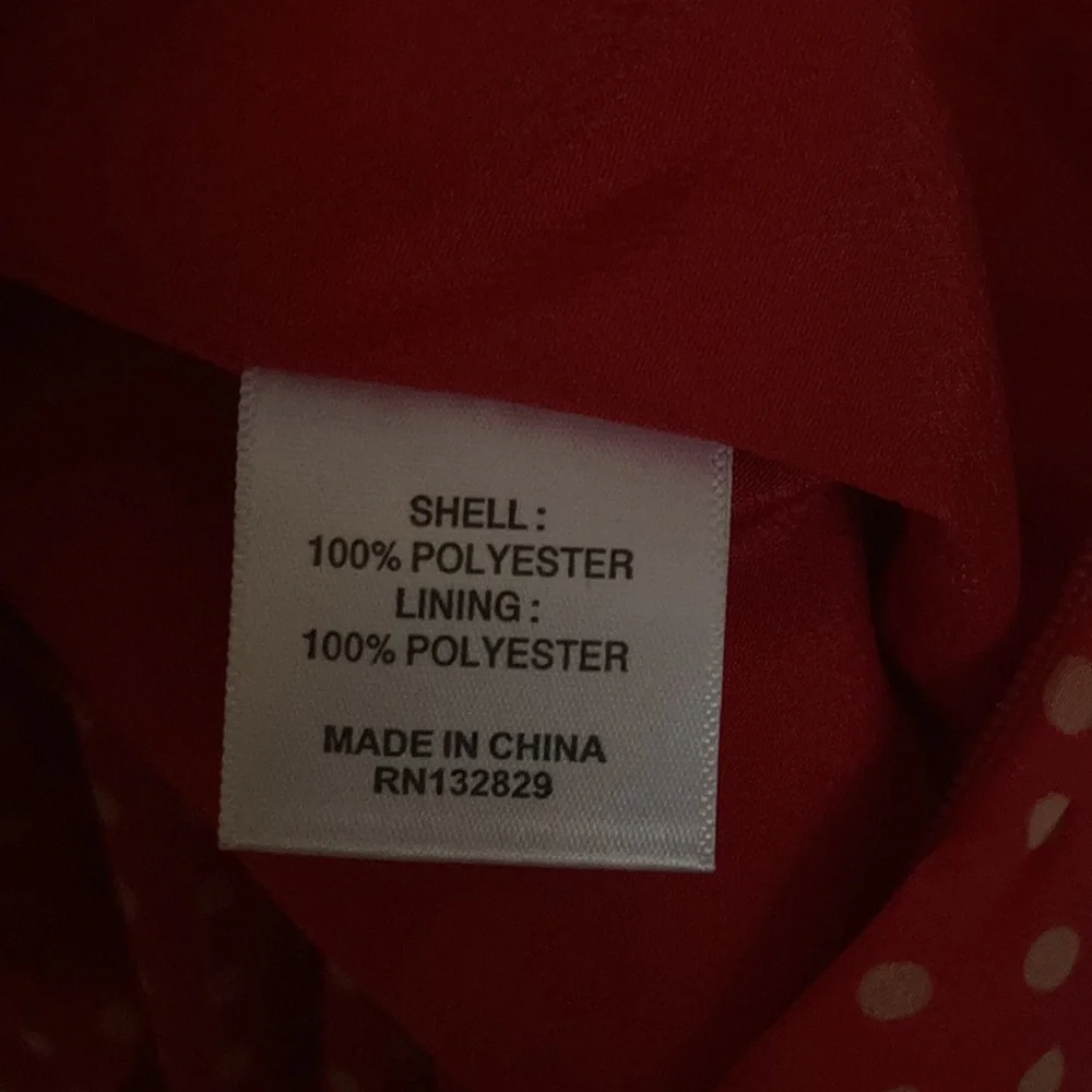 LOVERS + FRIENDS red polkadot maxi dress, size large - Picture 7 of 10